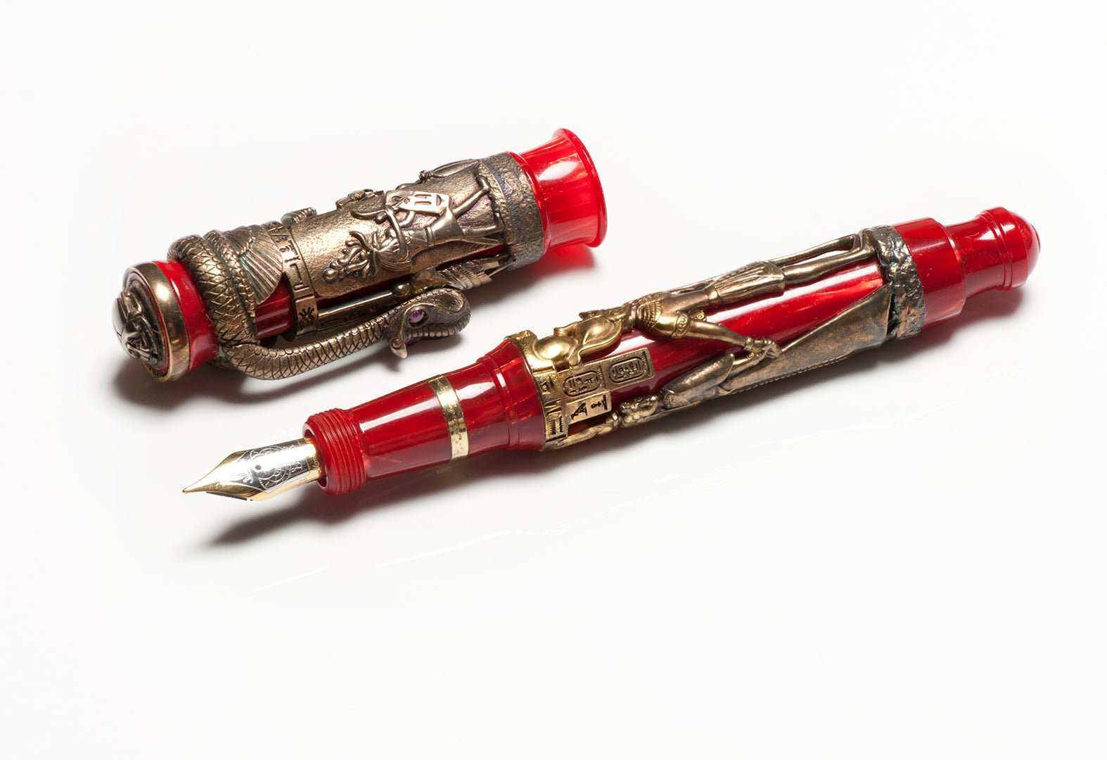Montegrappa Luxor Red Sea Sterling Limited Edition Fountain Pen