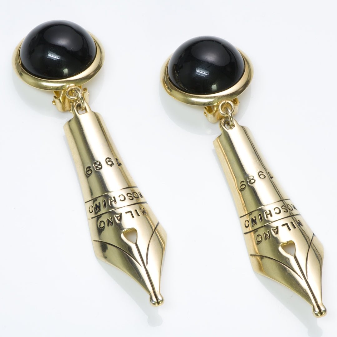 Moschino Couture 1989 Earrings - DSF Antique Jewelry