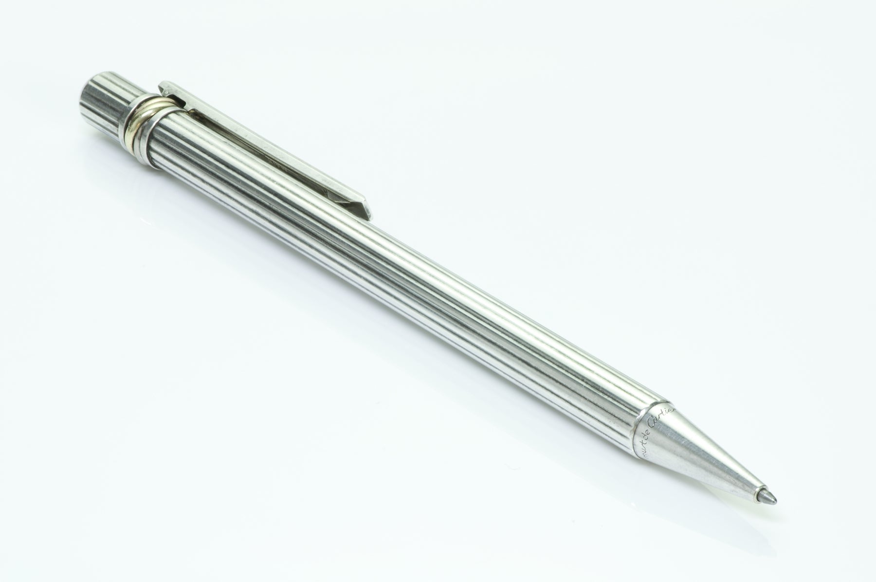 Must de Cartier Silver Plate Ballpoint Pen