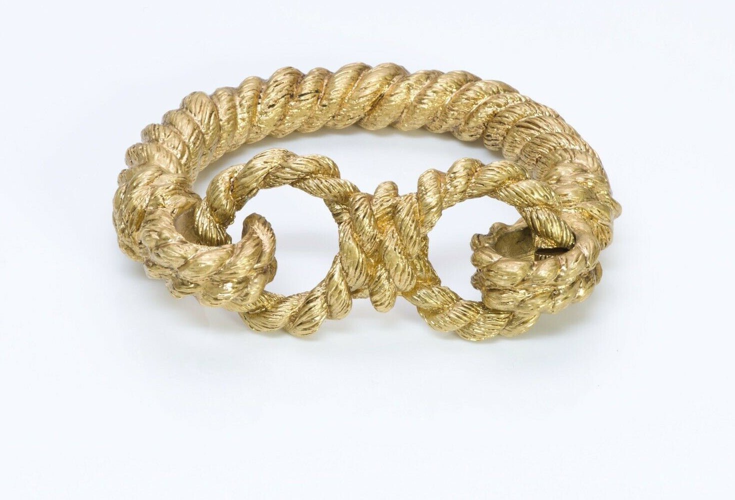 Nina Ricci Paris Infinity Rope Cuff Bracelet