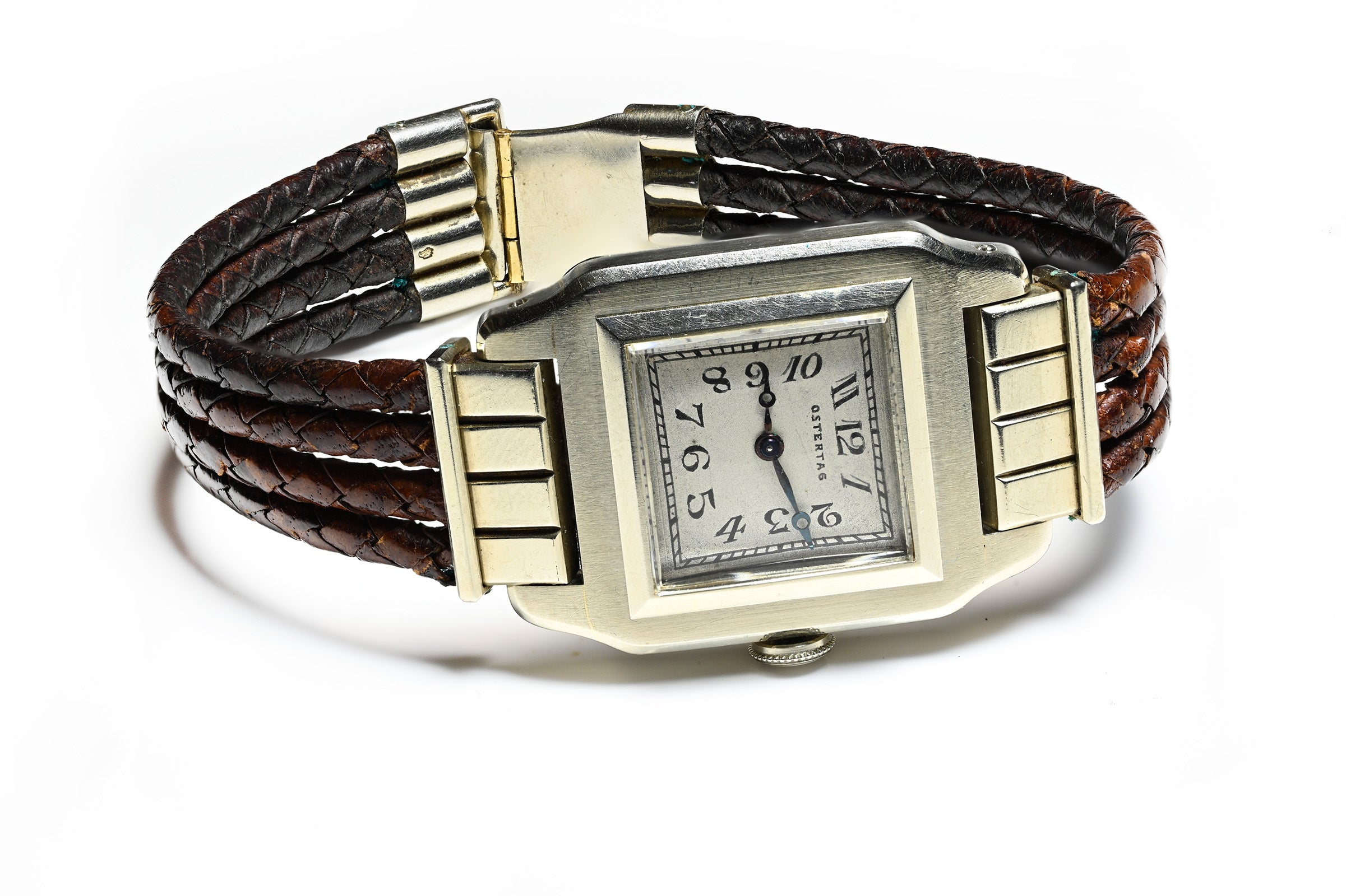 Ostertag 18K Gold Art Deco Watch