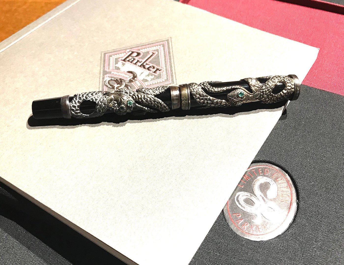 Parker Snake Limited Edition Sterling Silver Fountain Pen