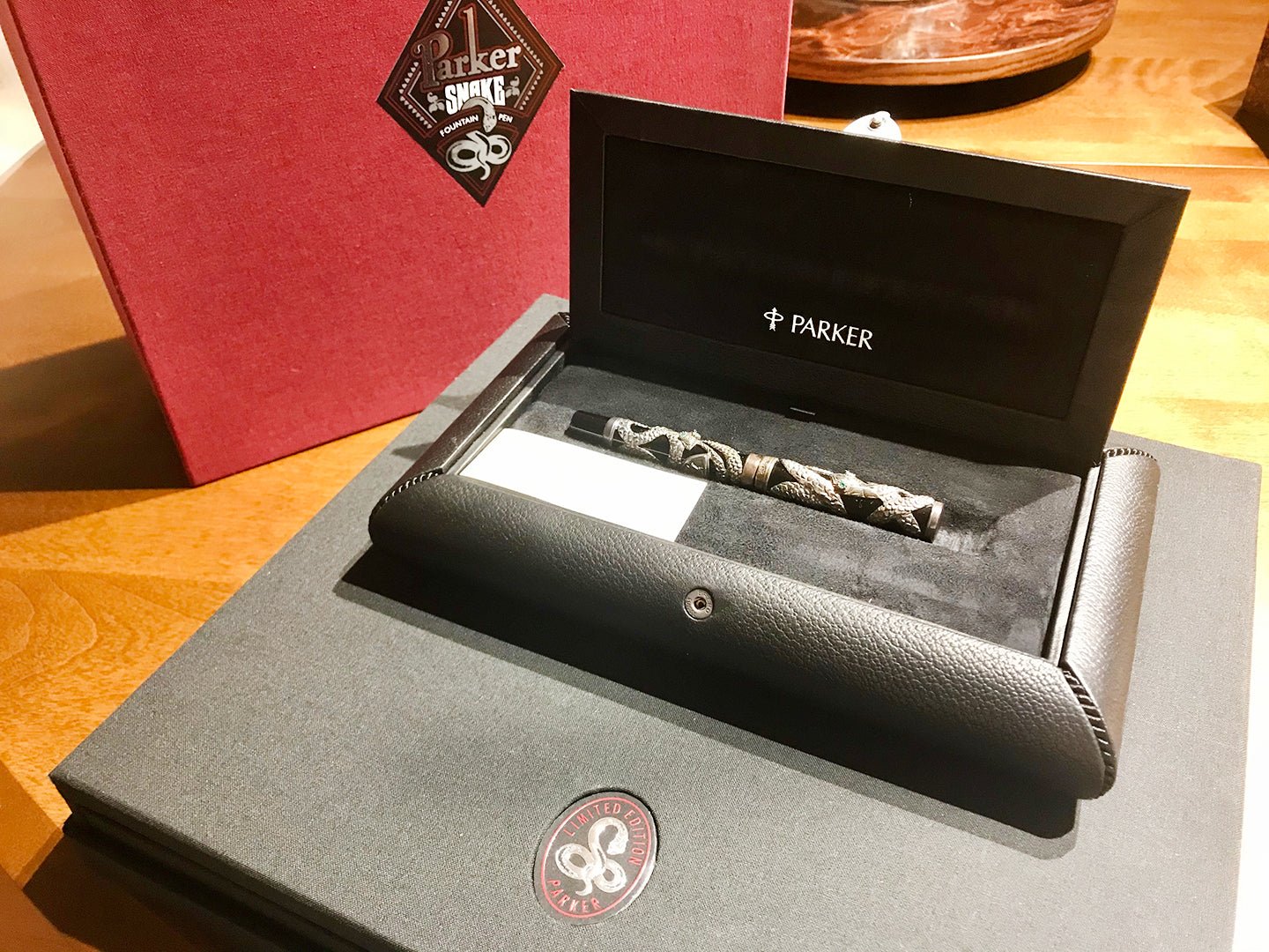 Parker Snake Limited Edition Sterling Silver Fountain Pen