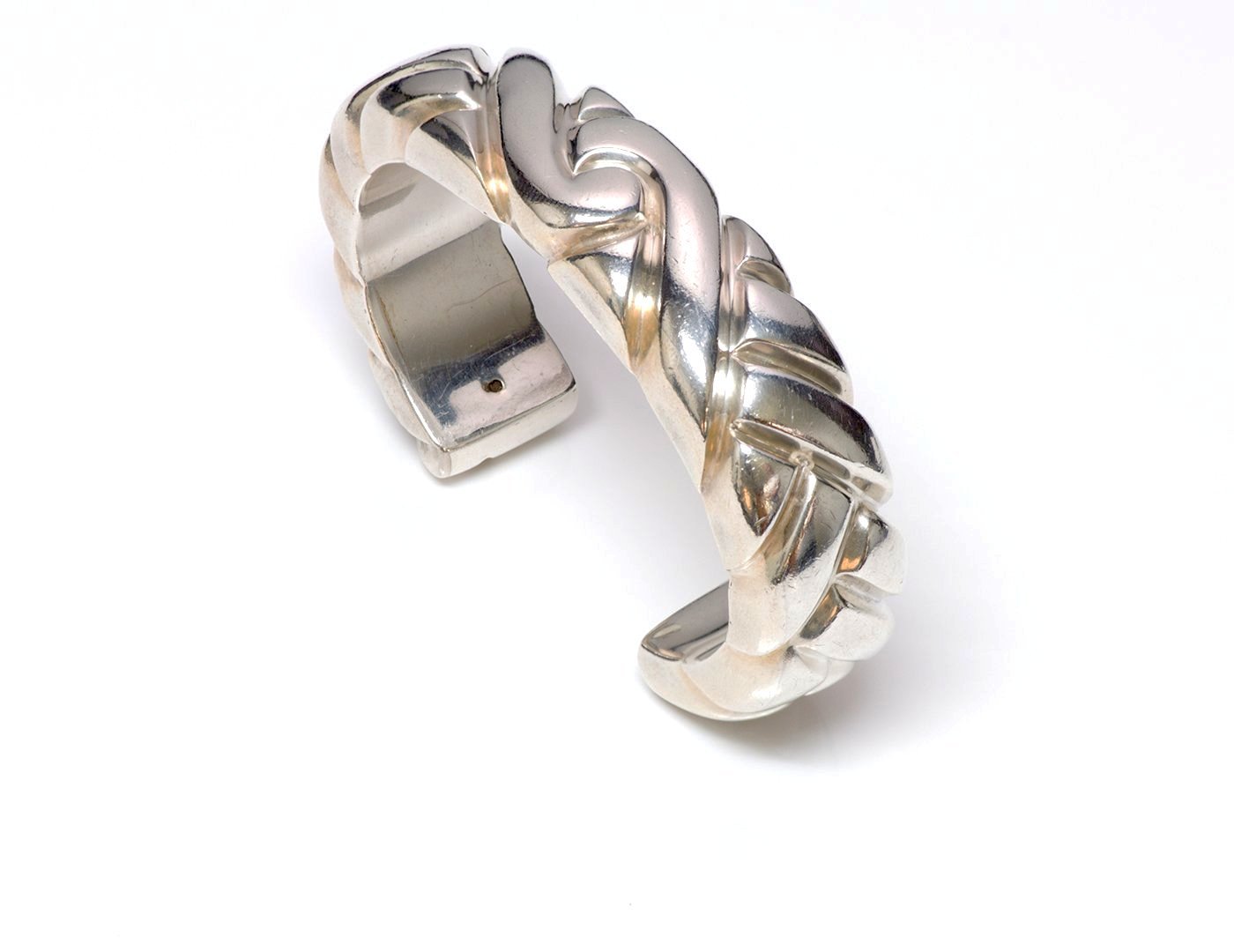 Patricia Von Musulin Sterling Silver Modernist Cuff Bracelet