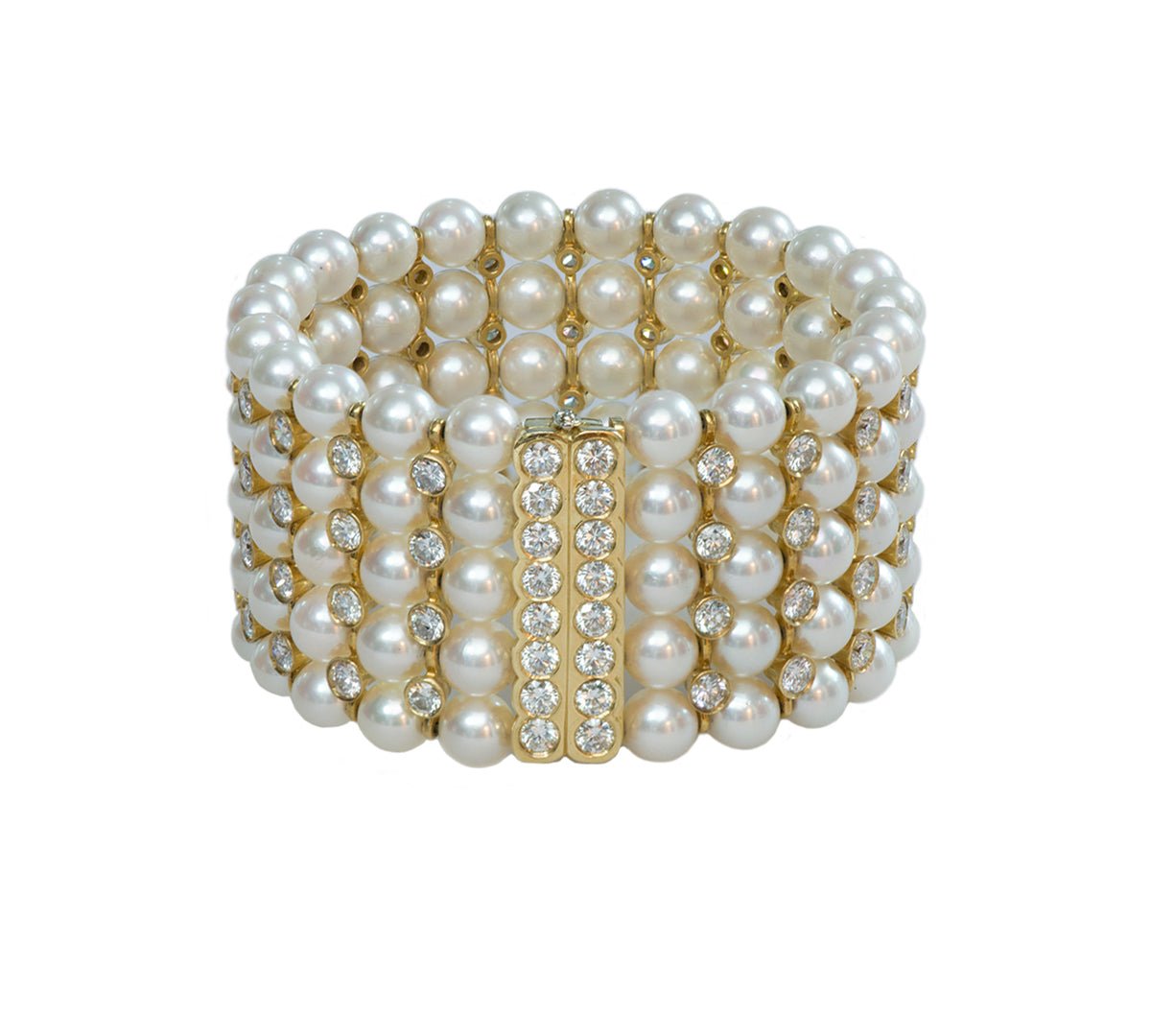 Pearl Diamond Bracelet