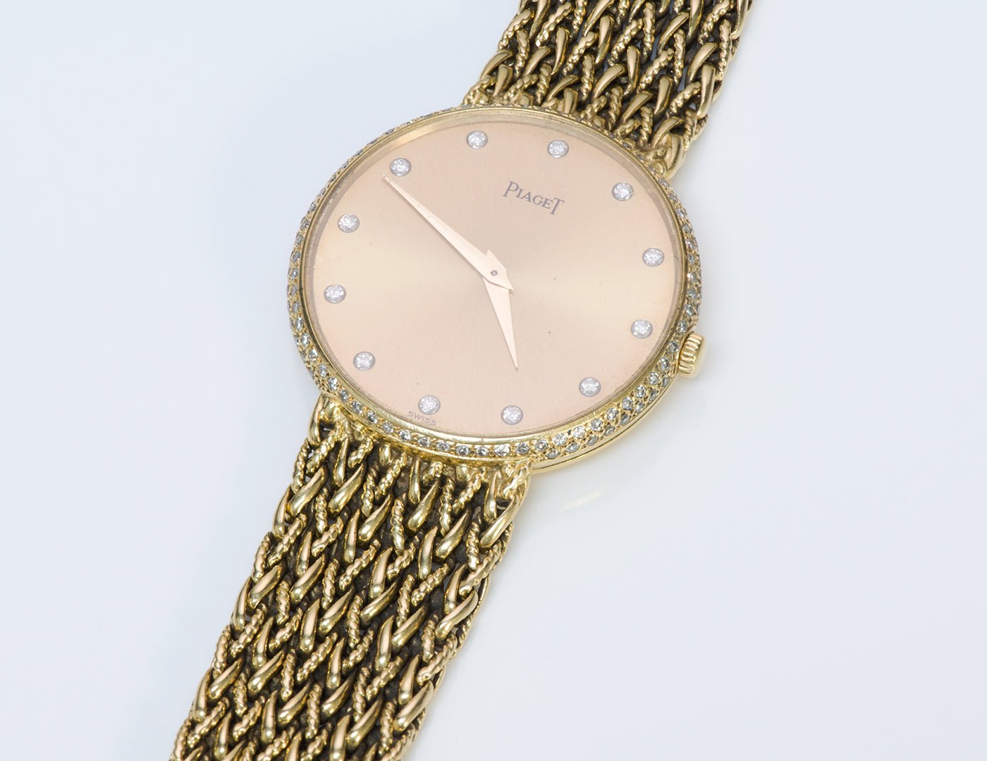 Piaget 18K Gold Diamond Watch