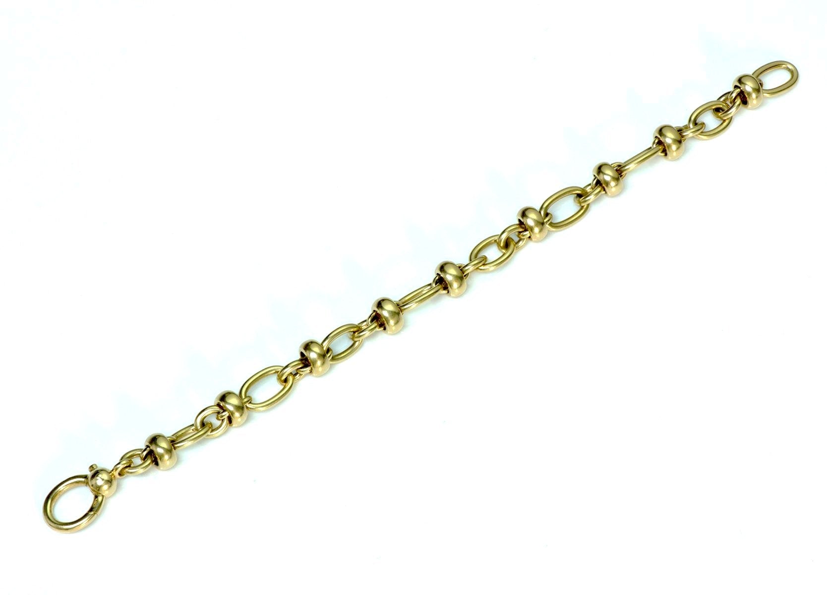 Pomellato 18K Gold Oval Link Bracelet