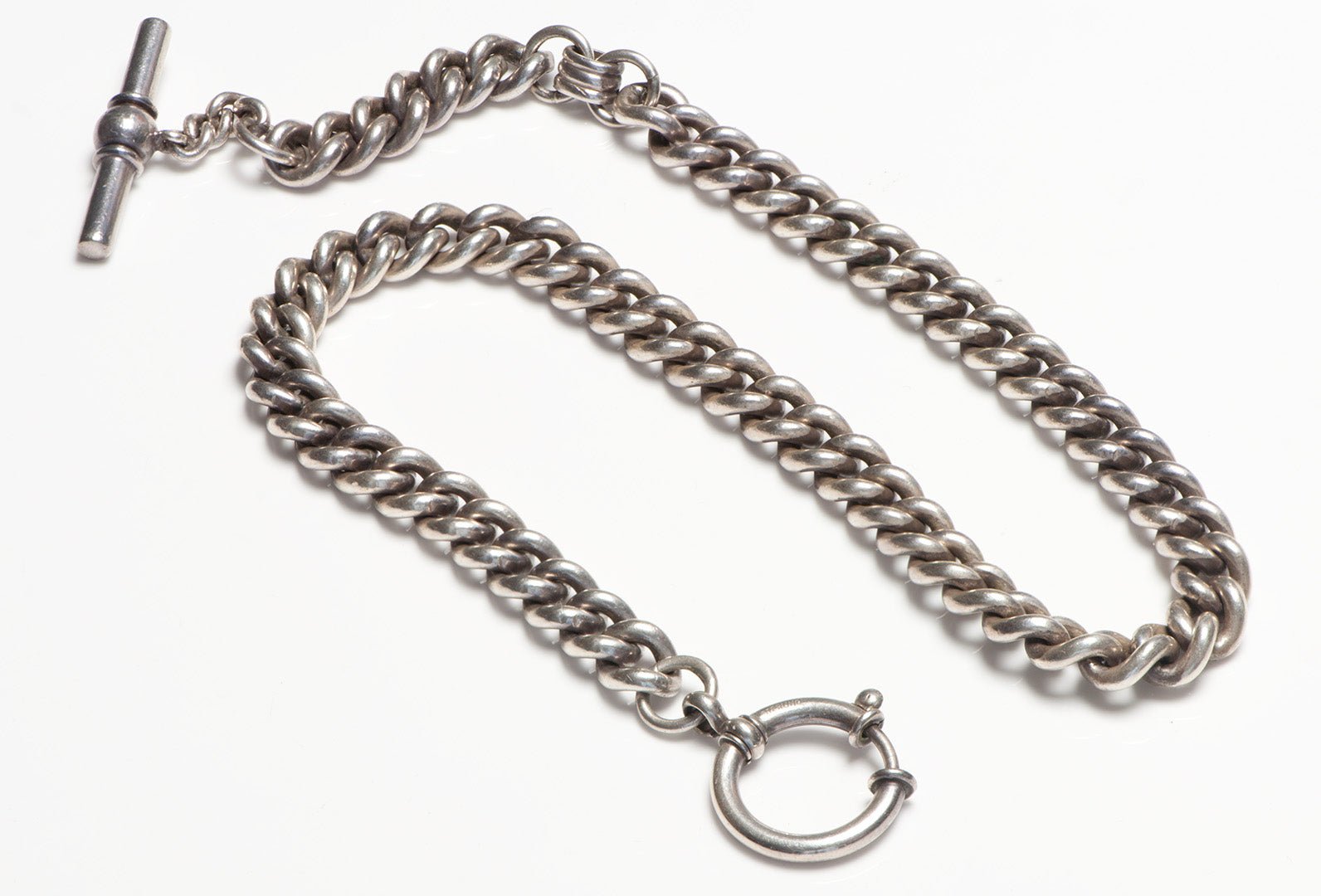 Ralph Lauren Silver Pocket Watch Chain/Necklace