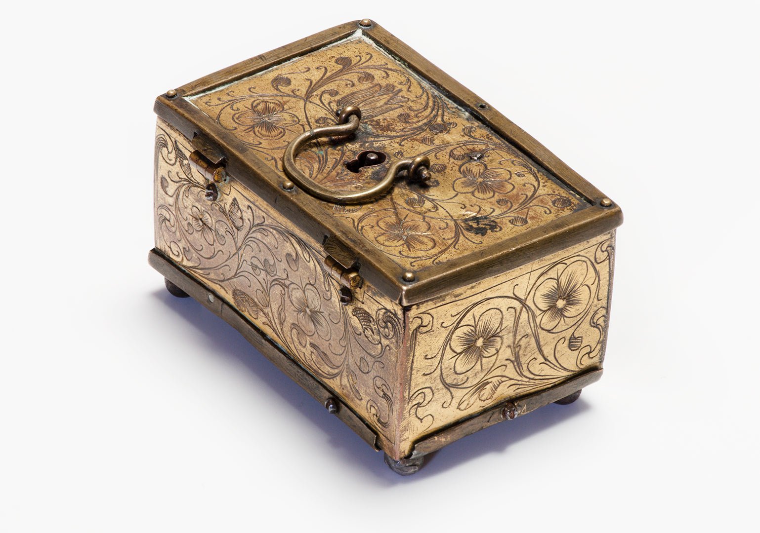 Rare Renaissance 16th Century Mechanical Treasure Chest