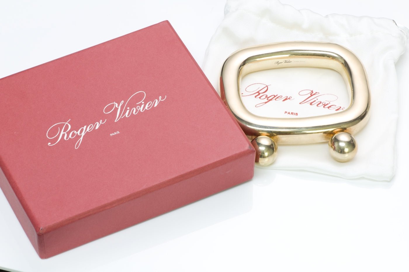 Roger Vivier Tektronic Silver Bracelet