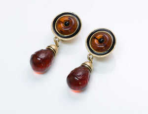 Roxanne Assoulin Glass Enamel Earrings