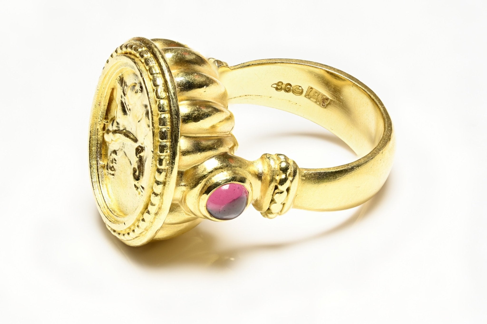 SeidenGang 18K Gold Tourmaline Ring