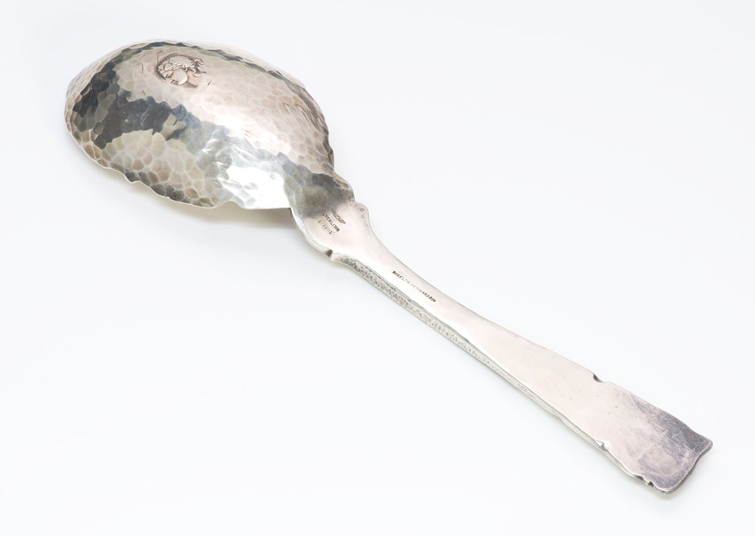 Shiebler Bigelow Kennard & Co. Silver Etruscan Serving Spoon