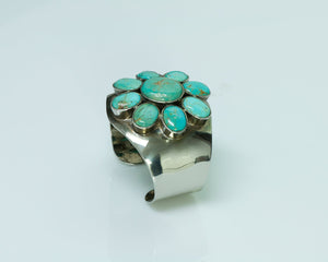 Sterling Silver Turquoise Cuff Bracelet