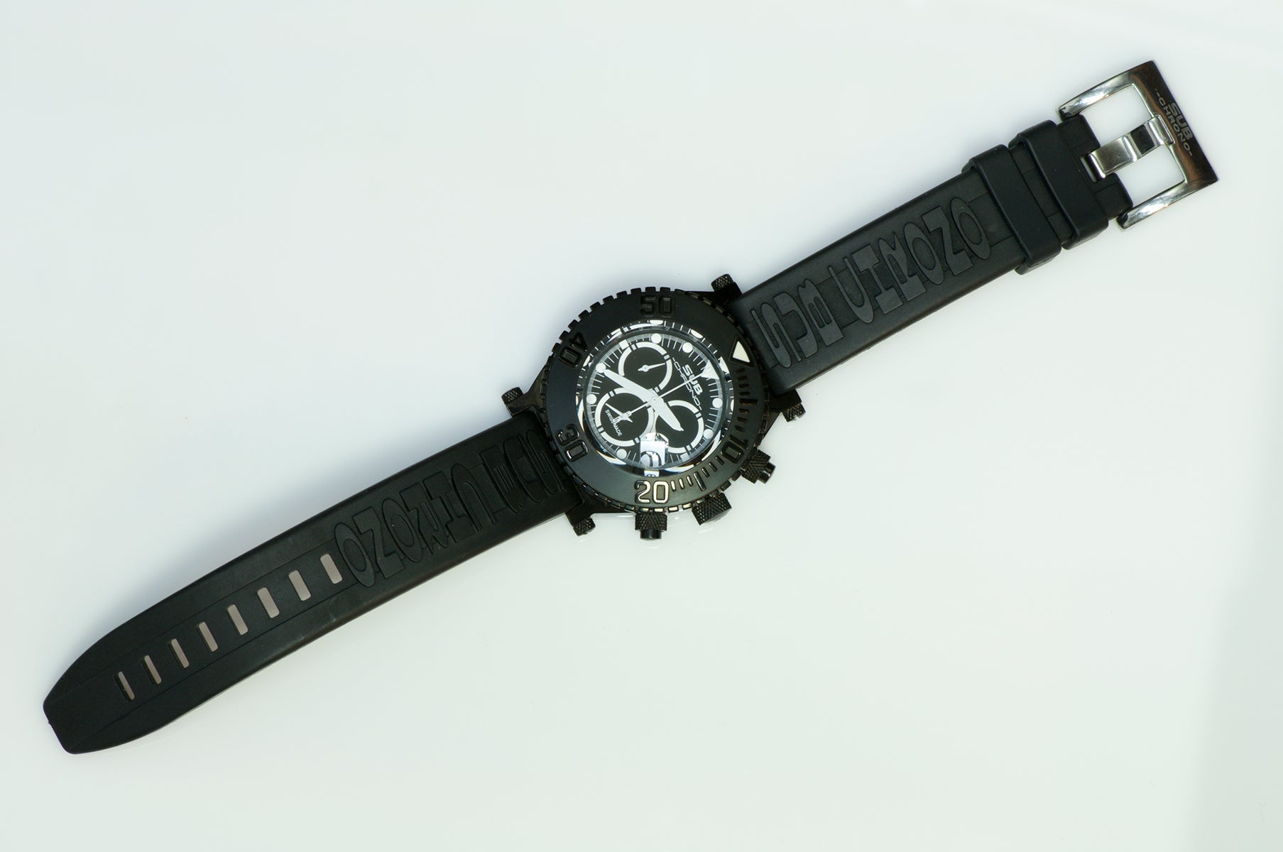Sub Chrono Diving Watch XL Black