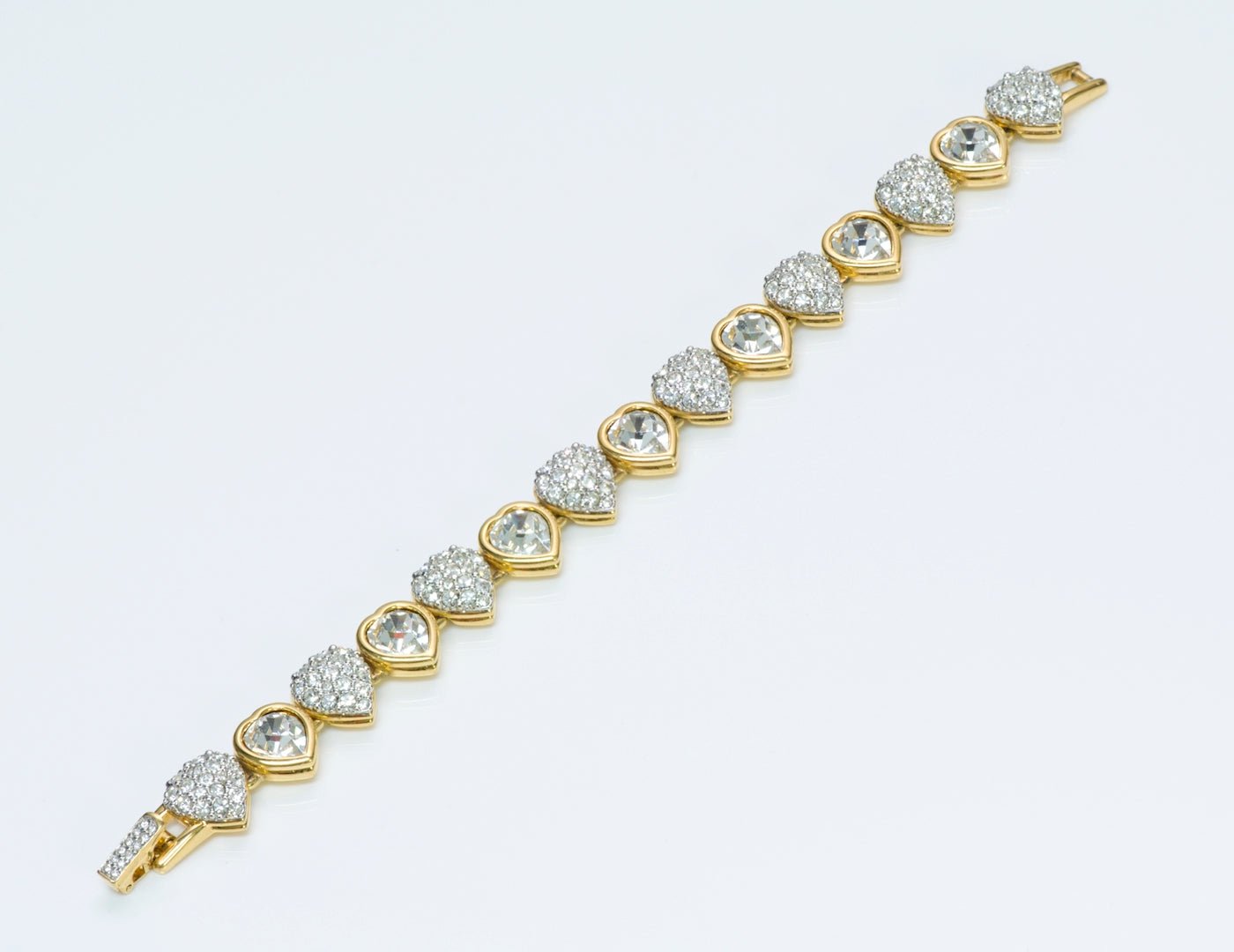 Swarovski Crystal Heart Necklace Bracelet
