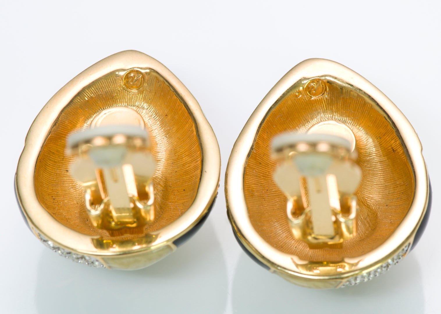 Swarovski Enamel Shell Earrings