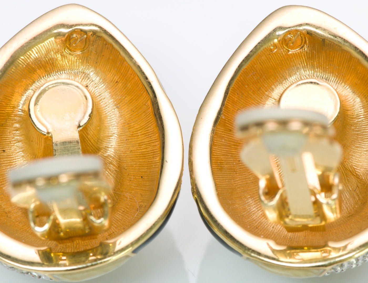 Swarovski Enamel Shell Earrings