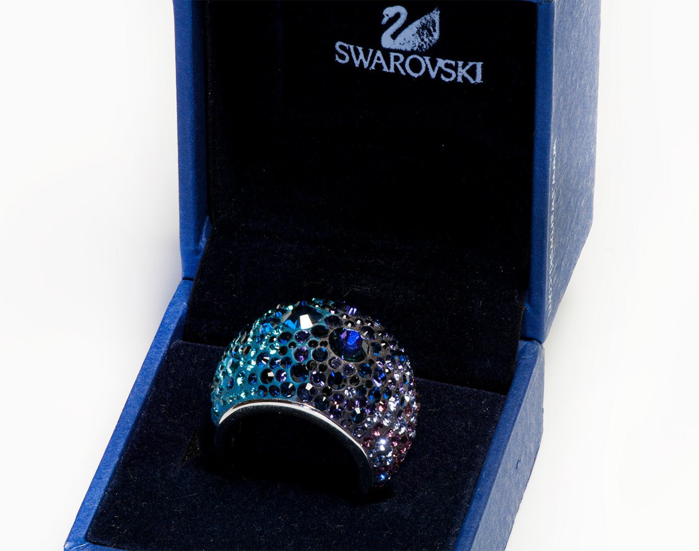 Swarovski Multicolor Crystal Cocktail Ring