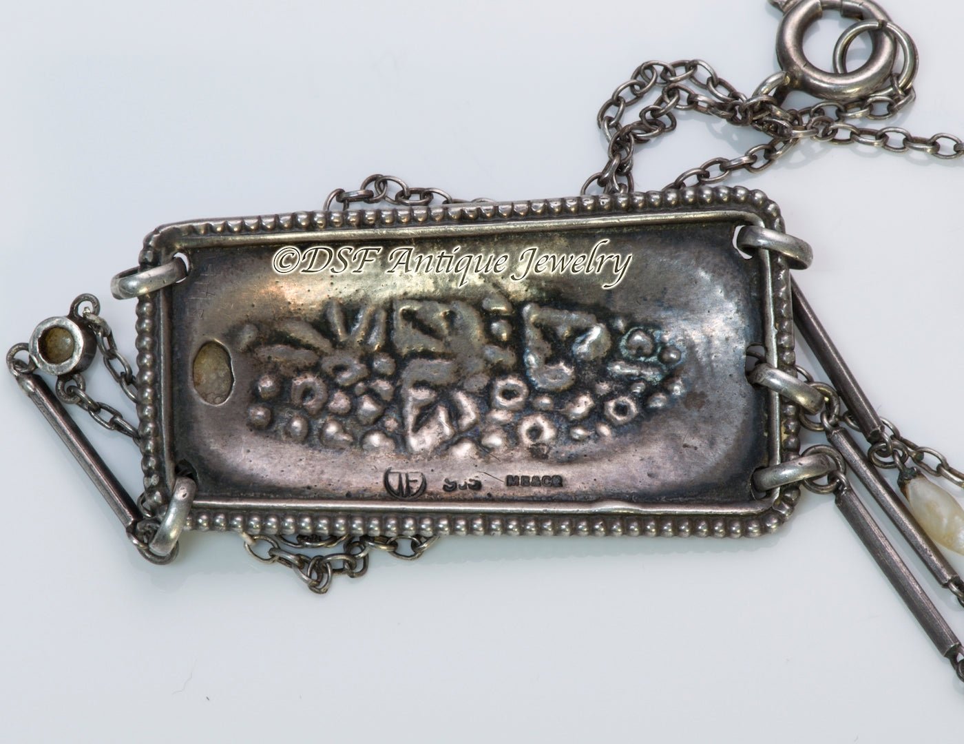Theodor Fahrner Silver & Enamel Necklace
