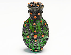Thomas Mellish Silver Coral Scent Bottle