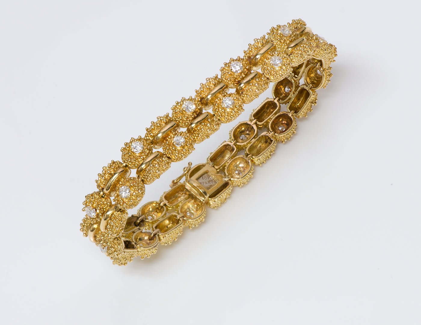 Tiffany & Co. 18K Gold Diamond Bracelet