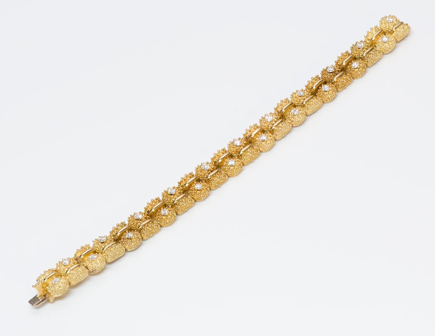 Tiffany & Co. 18K Gold Diamond Bracelet