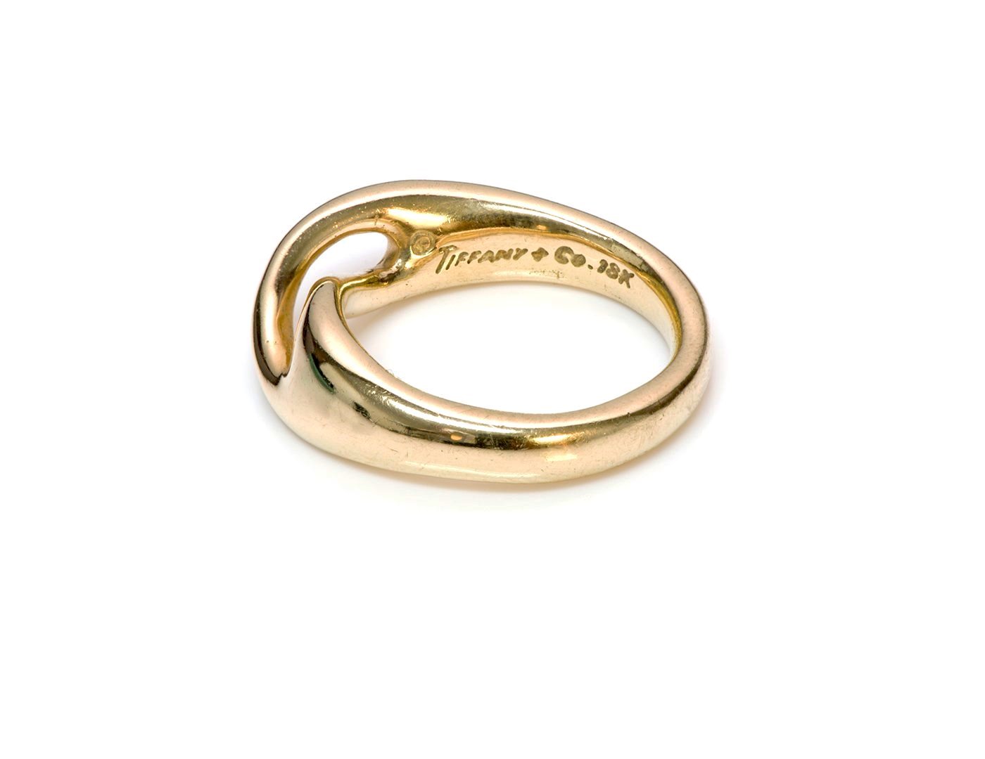 Tiffany & Co. 18K Gold Infinity Ring