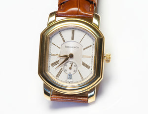 Tiffany & Co. 18K Gold Mark Coupe Men’s Watch Chronograph