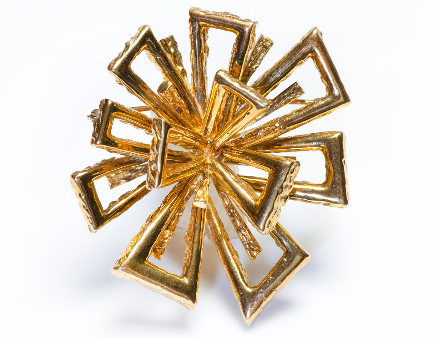Tiffany & Co. 18K Gold Pendant Brooch
