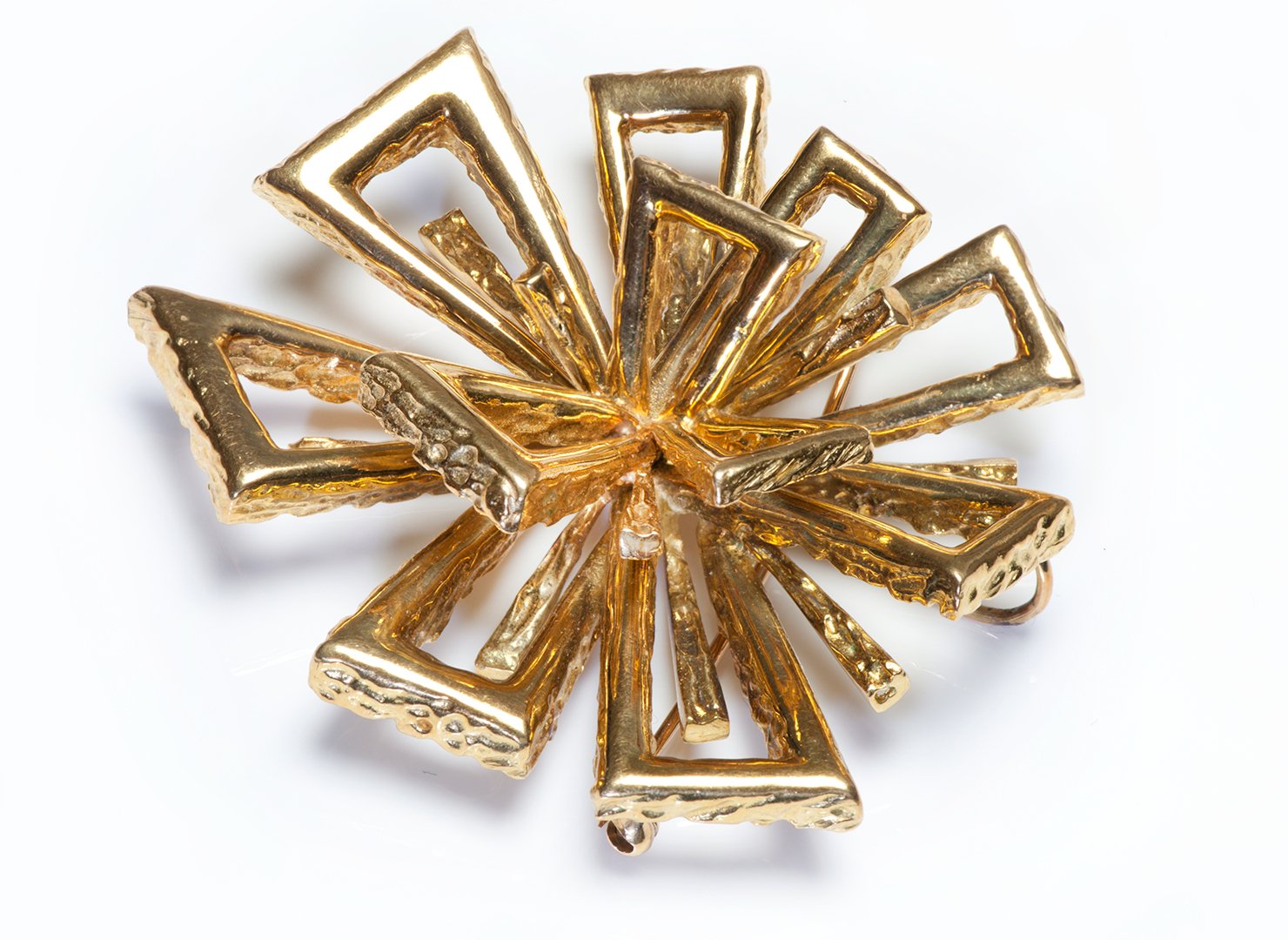 Tiffany & Co. 18K Gold Pendant Brooch