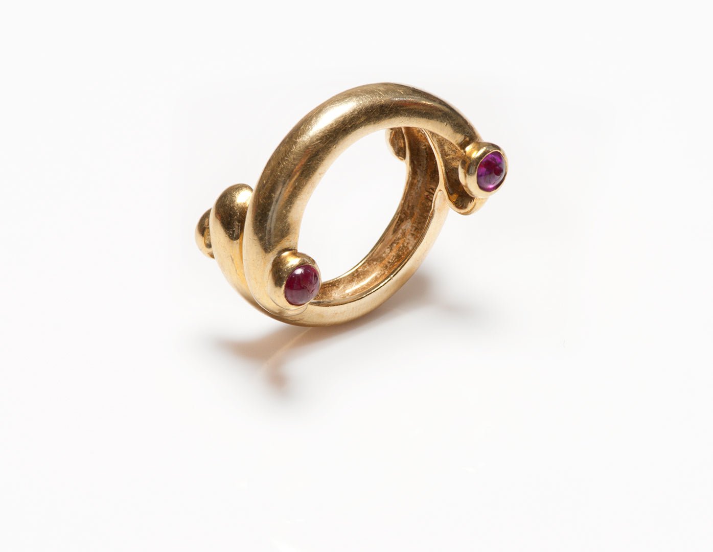 Tiffany & Co. 18K Gold Ruby Ring
