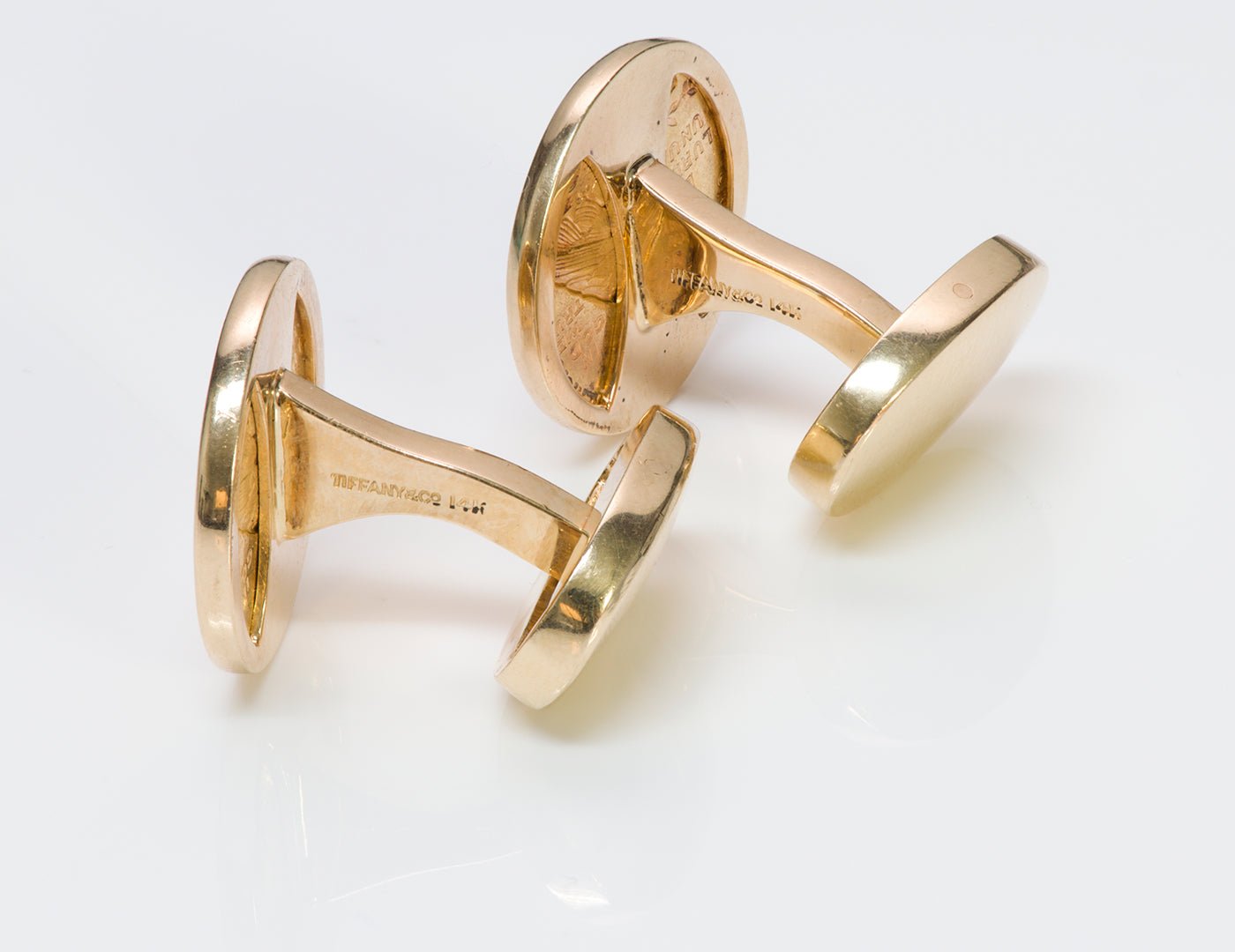 Tiffany & Co. 22K Gold Coin Cufflinks