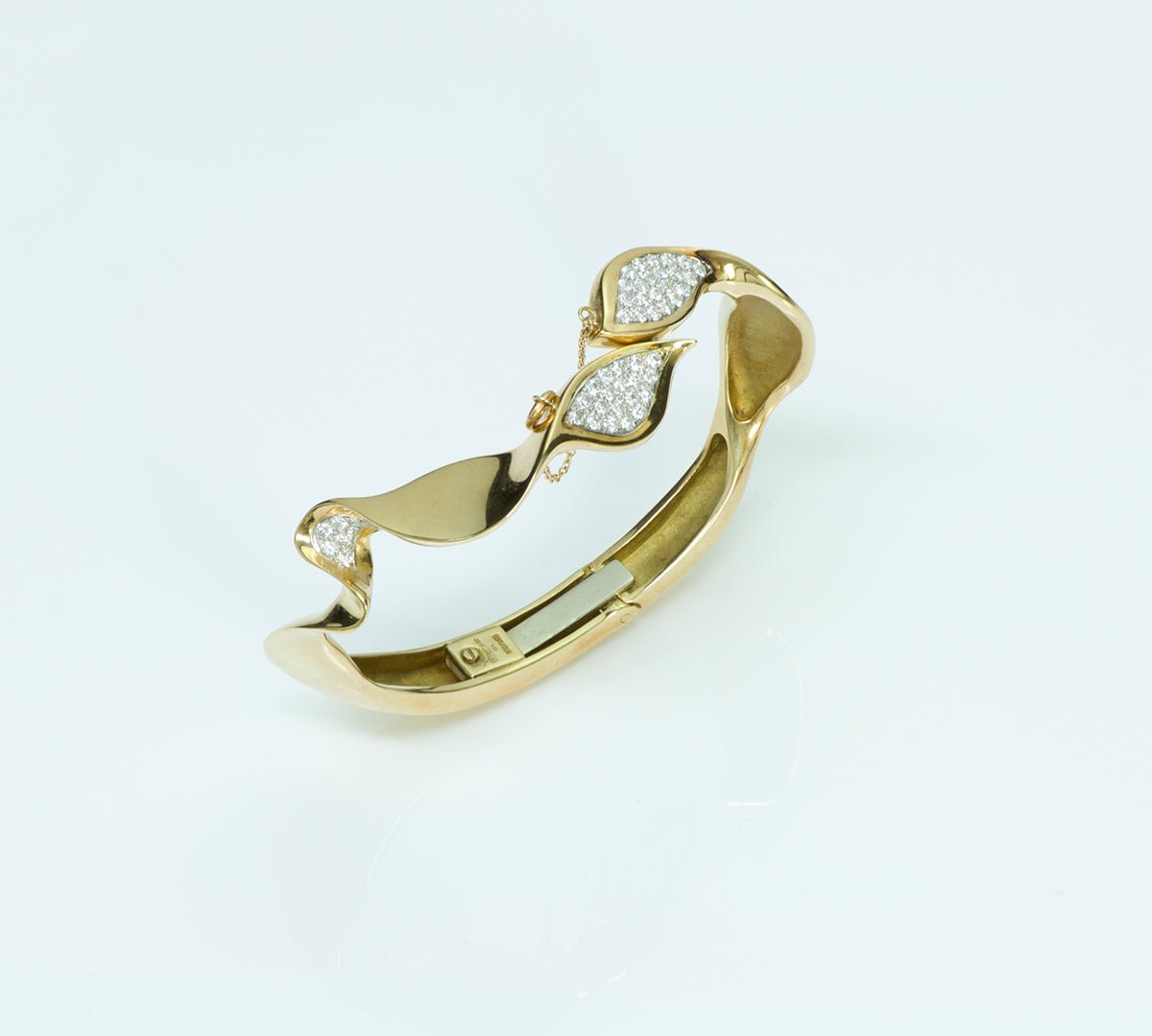 Tiffany & Co. Diamond 18K Gold & Platinum Bracelet