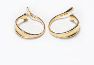 Tiffany & Co. Elsa Peretti 18K Gold Ear Cuff Earrings