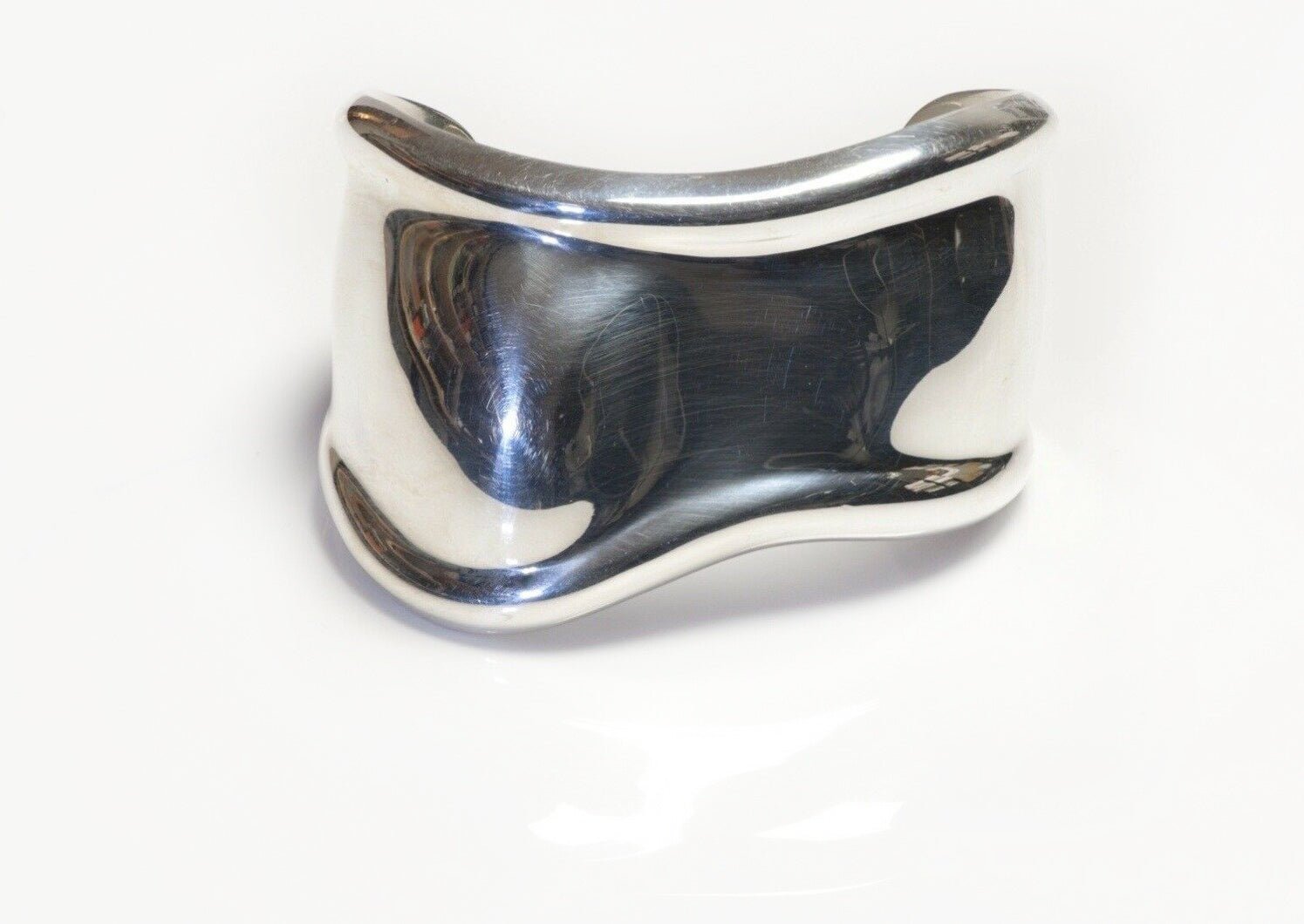 Tiffany & Co Elsa Peretti 1978 Sterling Silver Bone Cuff Bracelet