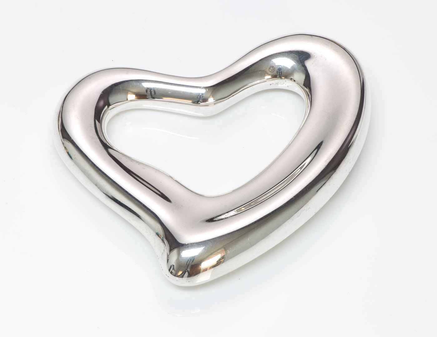 Tiffany & Co. Elsa Peretti Open Heart Belt Buckle