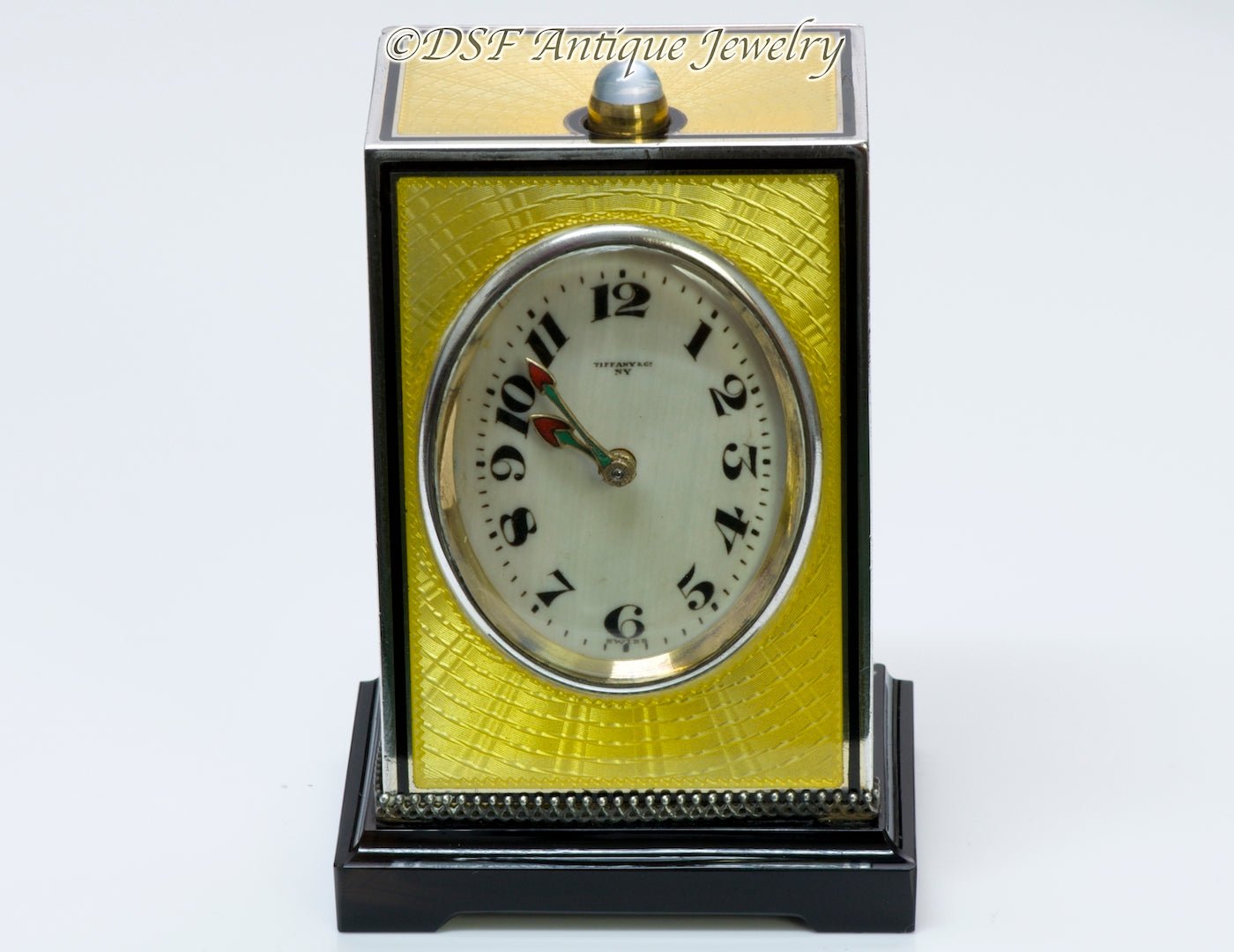 Tiffany & Co. Enamel Repeater Clock