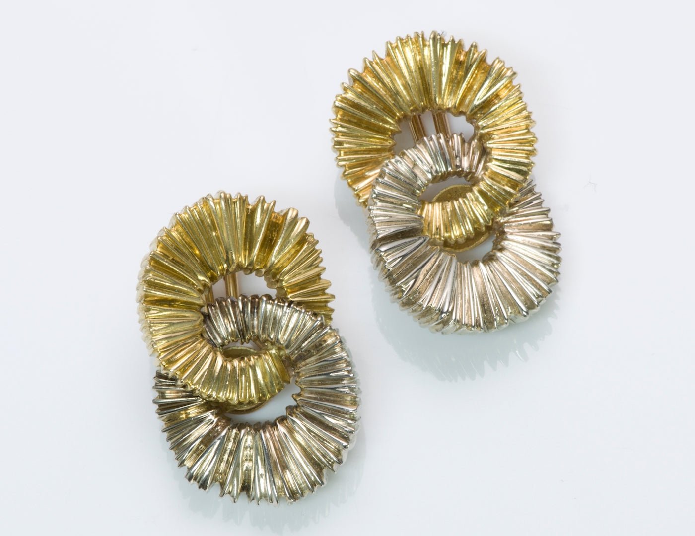 Tiffany & Co. Fluted Gold Earrings
