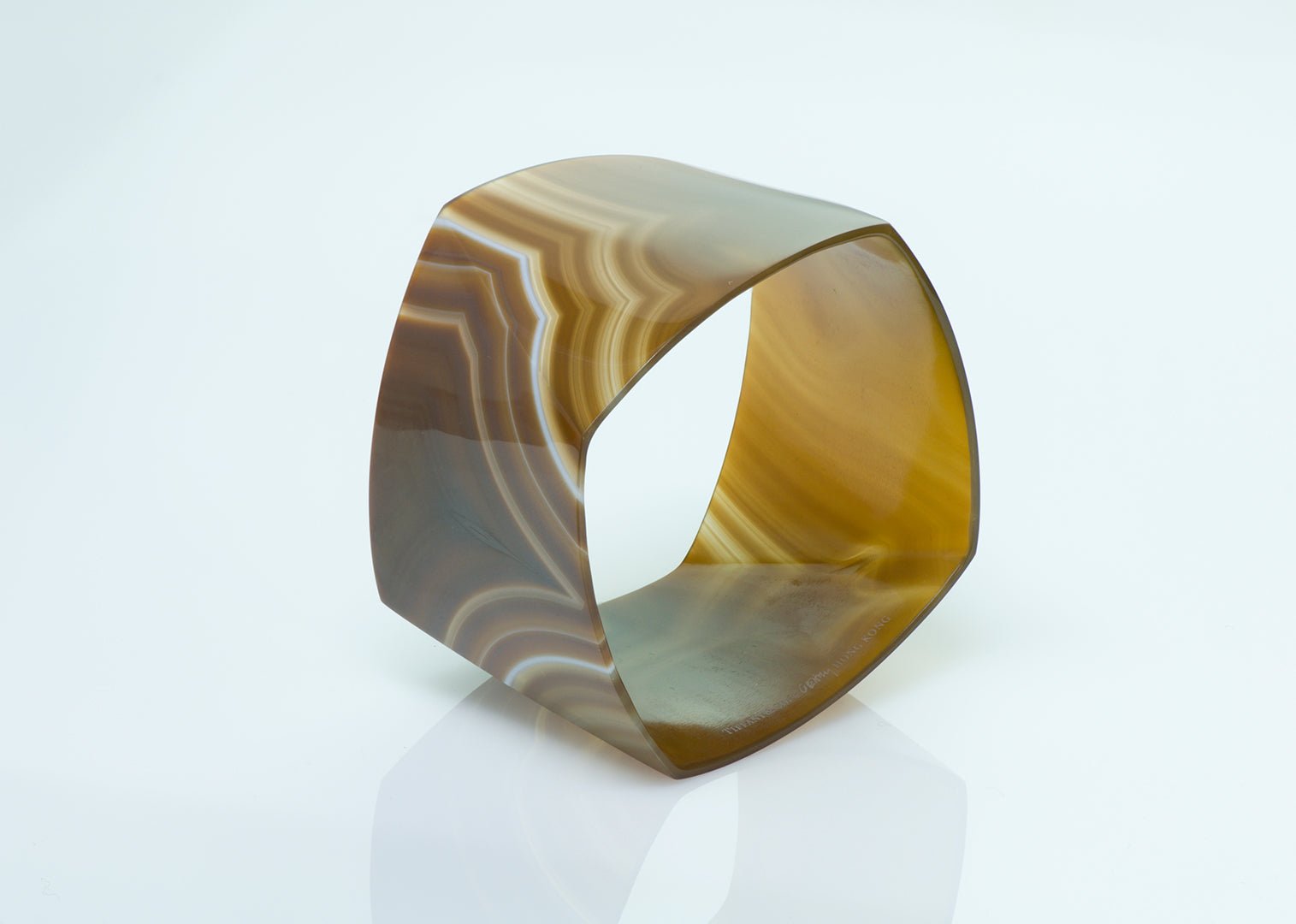 Tiffany & Co. Frank Gehry Brown Torque Bangle