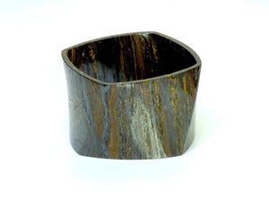 Tiffany & Co. Frank Gehry Torque Agate Bangle Bracelet