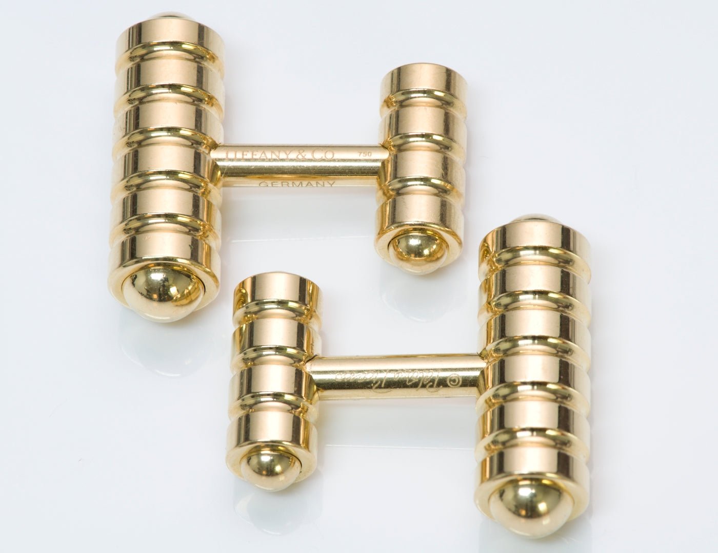 Tiffany & Co. Gold Cufflinks by Paloma Picasso