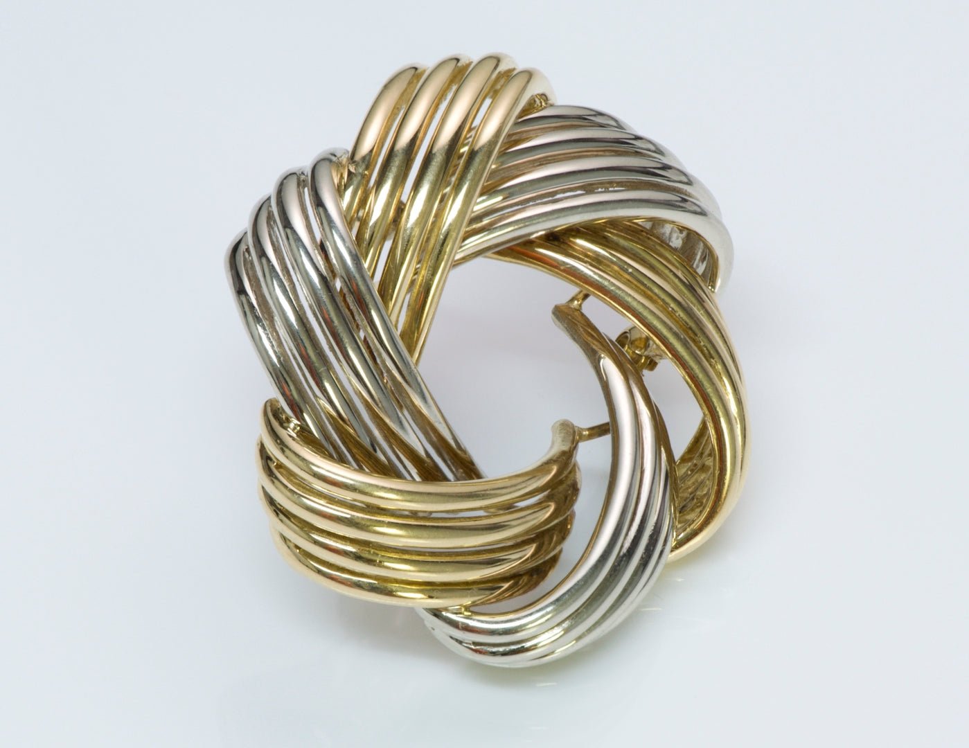 Tiffany & Co. Gold Knot Brooch