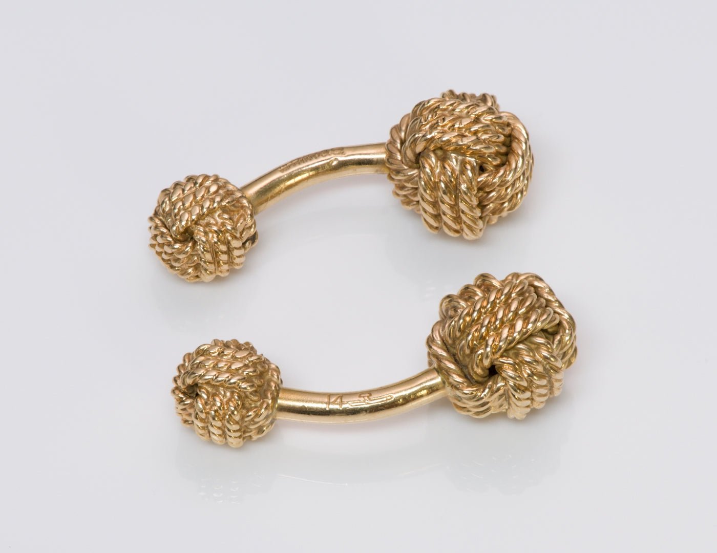 Tiffany & Co. Gold Knot Cufflinks
