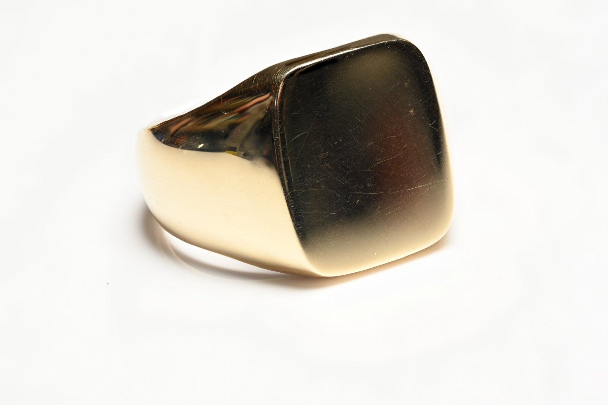 Tiffany & Co. Gold Wide Men's Ring