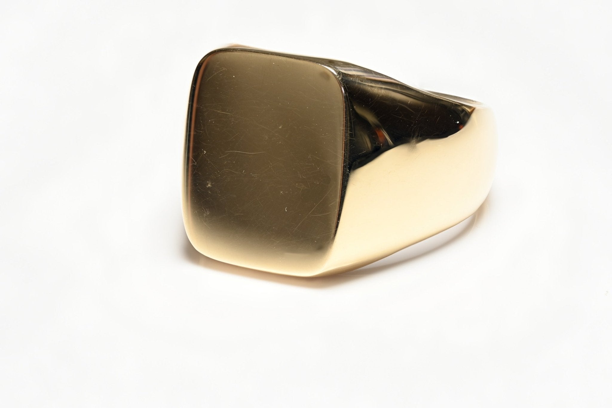 Tiffany & Co. Gold Wide Men's Ring