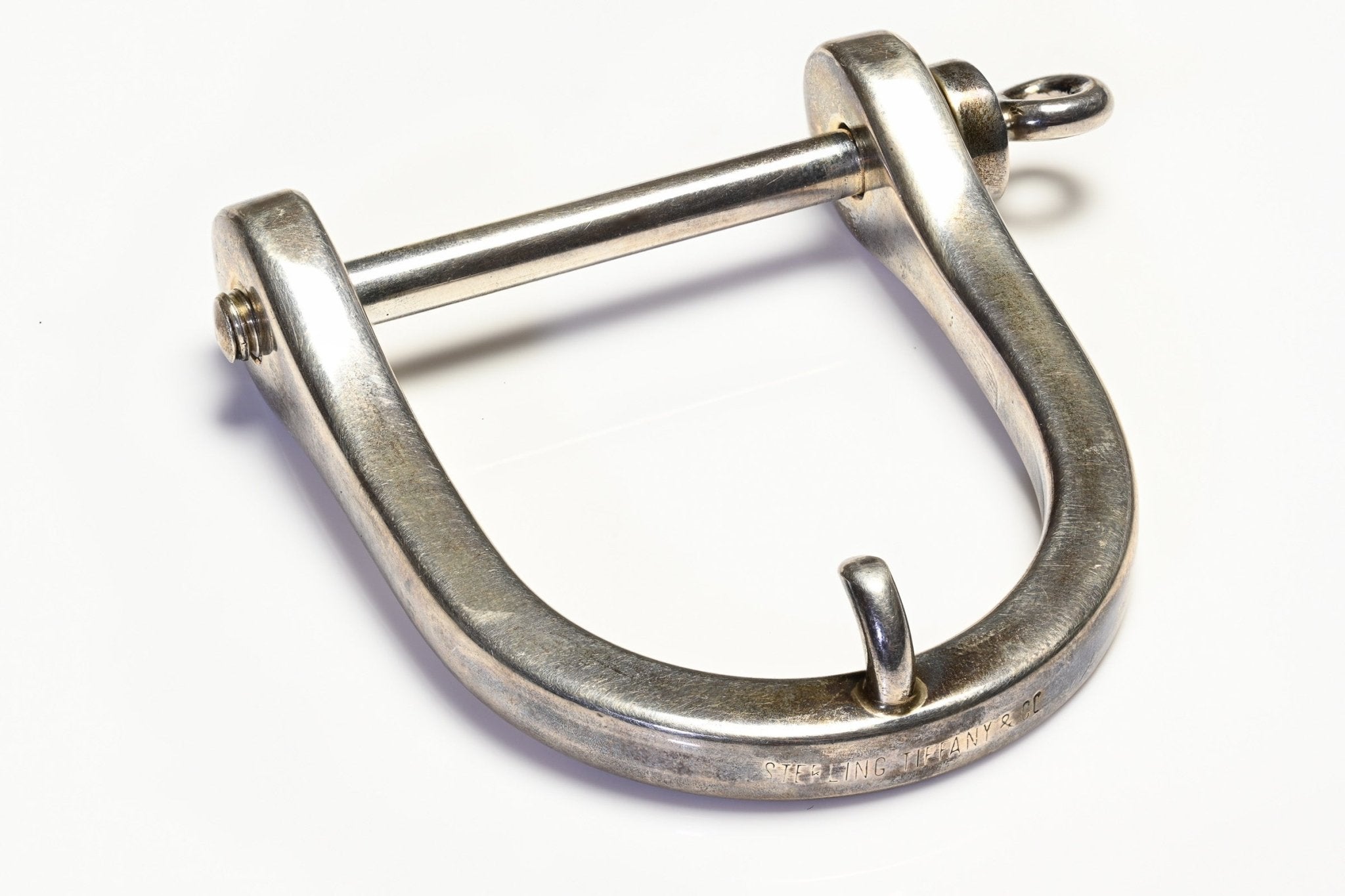 Tiffany & Co. Horseshoe Silver Belt Buckle