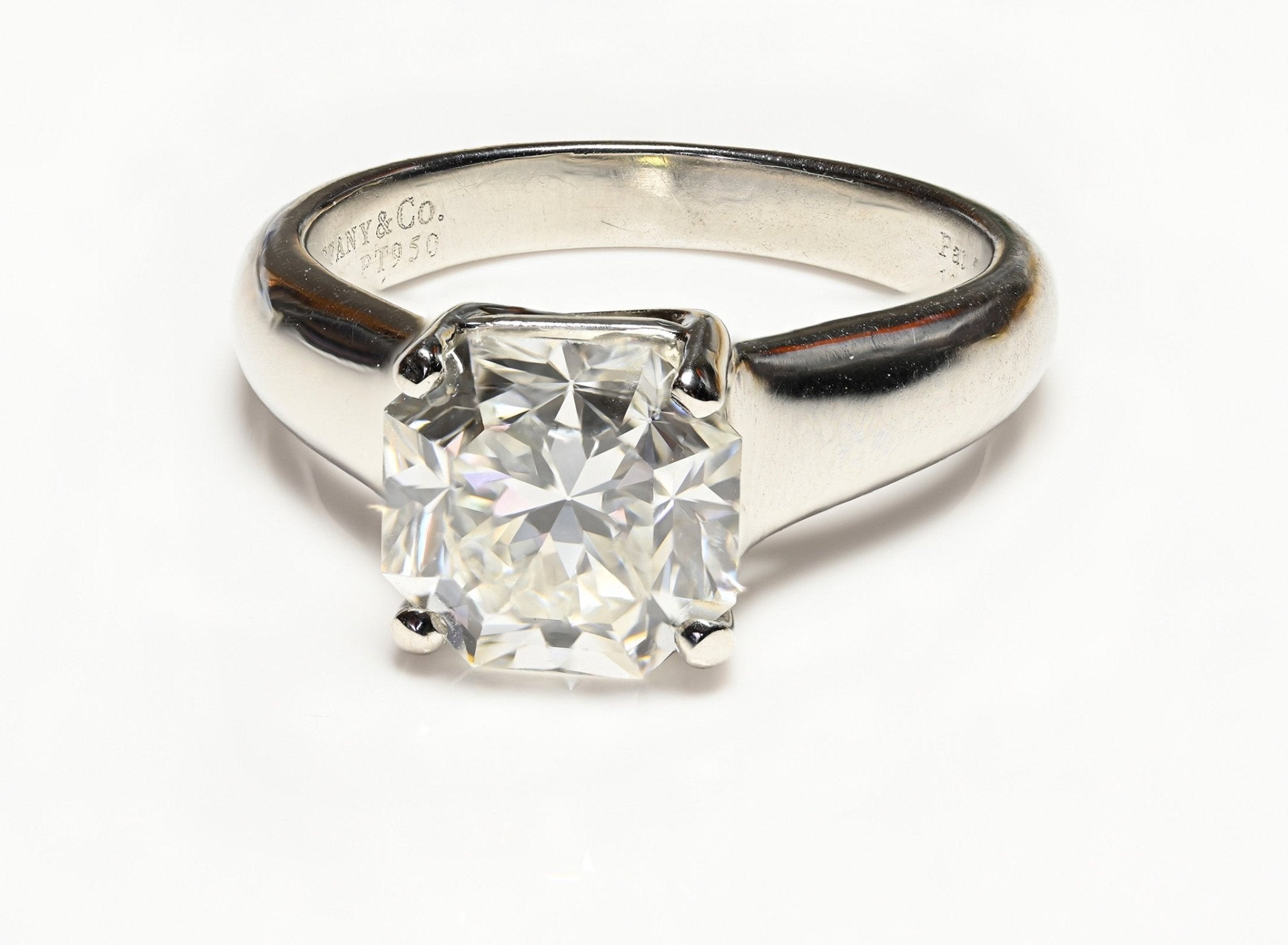 Tiffany & Co. Lucida Platinum 2.79 CTW Diamond Engagement Ring