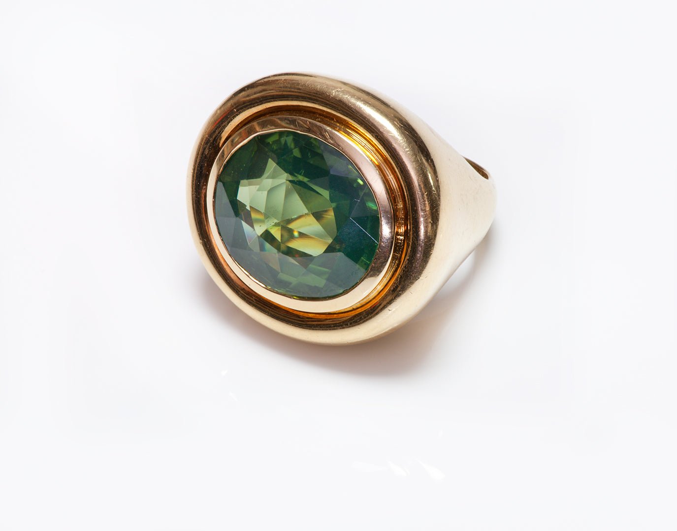 Tiffany & Co. Paloma Picasso 18K Gold Peridot Ring