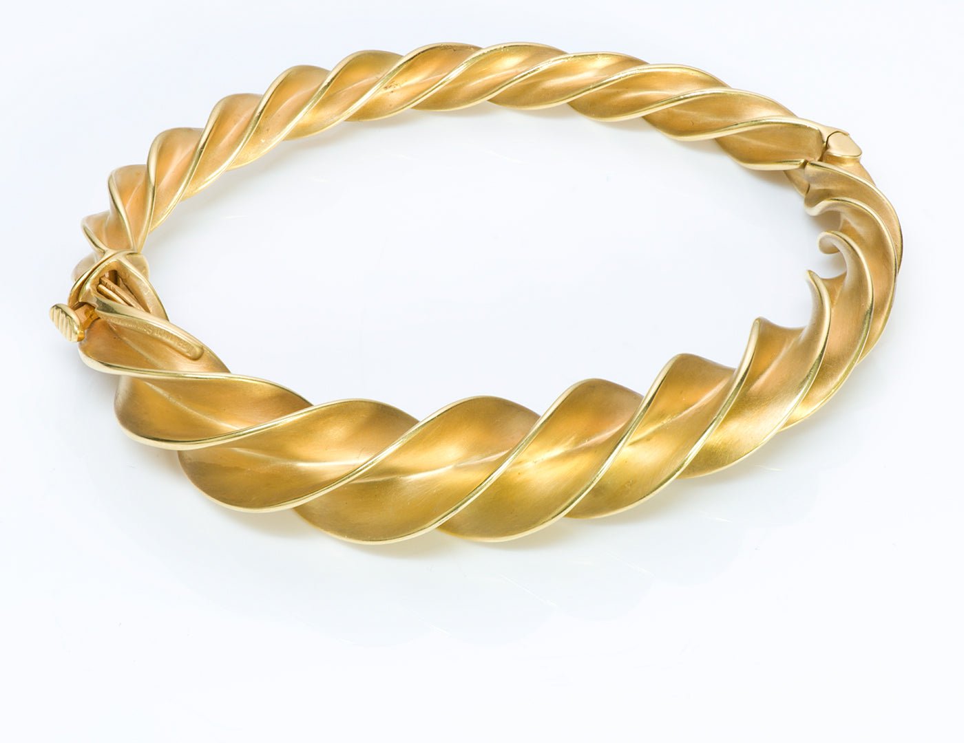 Tiffany & Co. Schlumberger Crazy Twist 18K Gold Bracelet